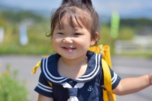 幼稚園や保育園へ持って行くリュックの名前付け